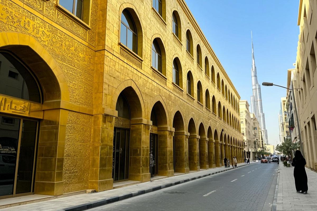 Дубай готовится ослепить туристов «Золотой улицей»