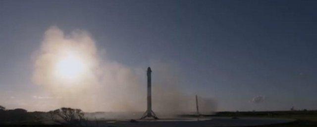 Ракета-носитель Falcon Heavy успешно стартовала с мыса Канаверал