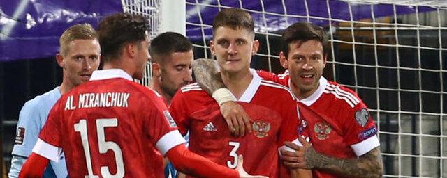 Russian national soccer team climbed to 33rd place in the FIFA ranking