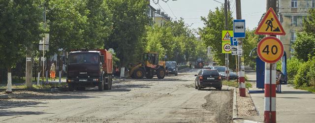 В Дзержинске продолжается ремонт дорог в рамках национального проекта