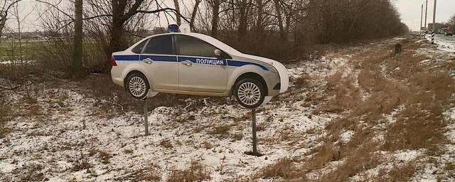 В Рязанской области на муляжах машин ДПС установят проблесковые маячки