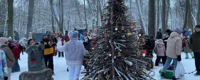 В раменской усадьбе Быково провели традиционный новогодний праздник с ярмаркой и чаепитием