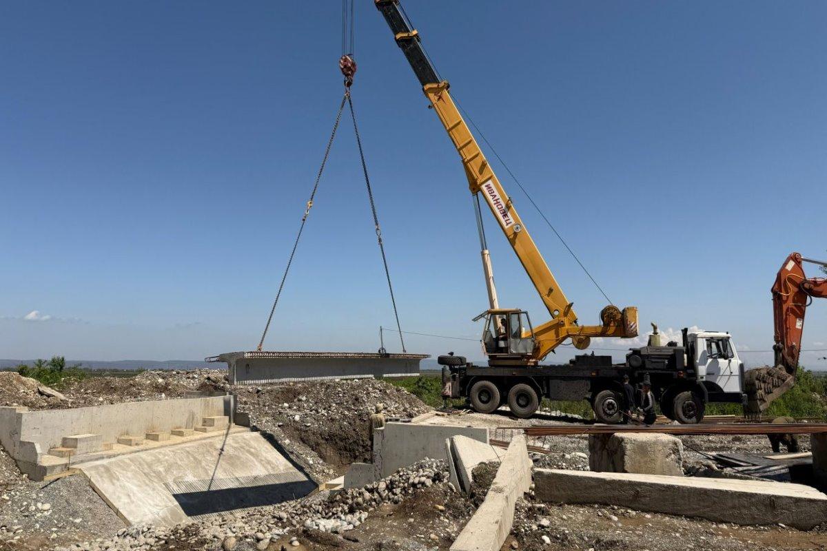 Завершение реконструкции моста на трассе Алагир – Црау – Урсдон планируется на лето