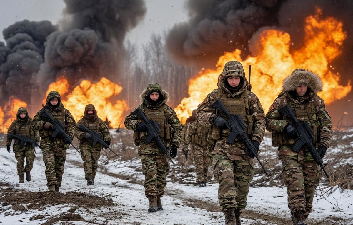 Российские военные уничтожили «опорники» ВСУ в районе села Цветковое