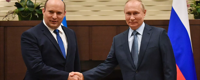 Путин пригласил премьер-министра Израиля Нафтали Беннета в Санкт-Петербург