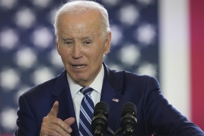 Biden said that because of his efforts, China will not overtake the U.S. in the economy