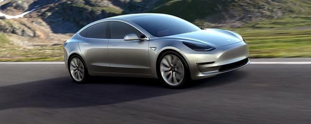 Tesla снизит стоимость электрокаров Model 3 на 20%