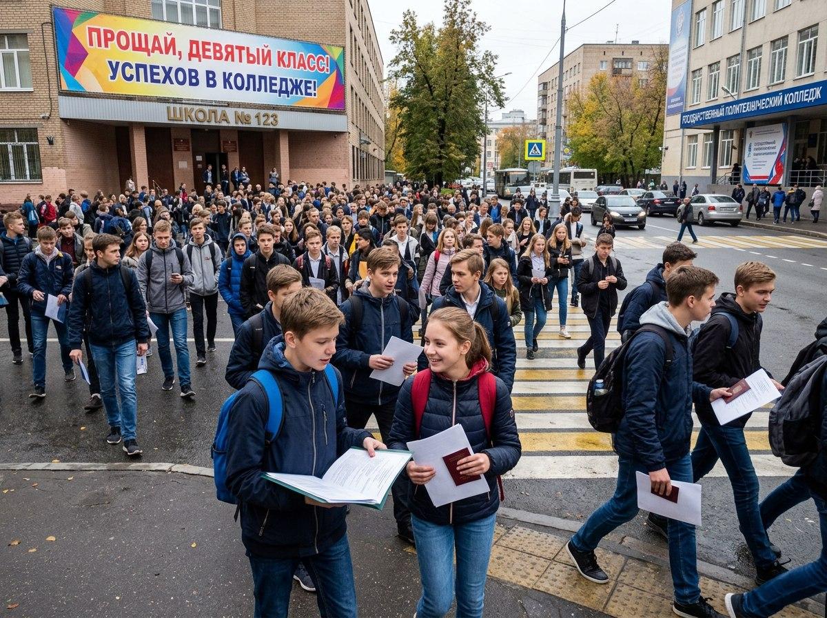Тысячи детей уходят из школы после 9 класса. Что происходит с российским образованием?
