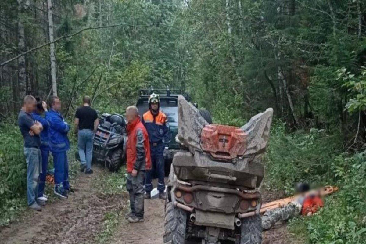 В районе горы Ицыл Челябинской области скончался турист, передвигавшийся на квадроцикле