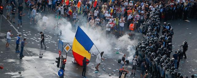 В Румынии заведено дело из-за действий жандармов на митинге