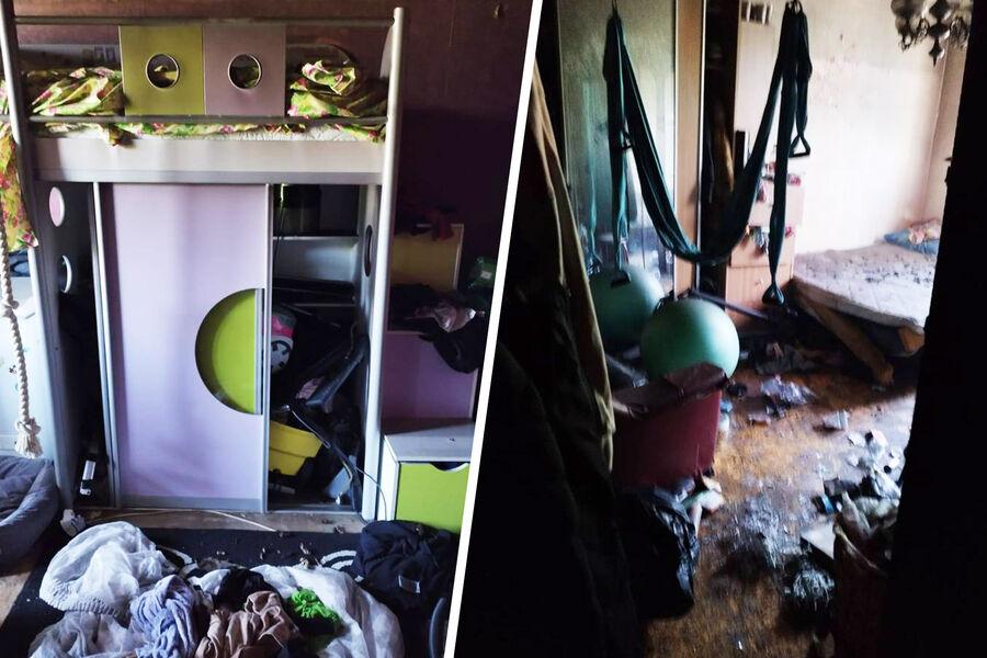 После ликвидации пожара в московской квартире было найдено тело мужчины, прикованного к посудомойке