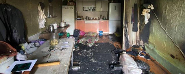 В Стерлитамаке эвакуировали 31 человека из-за пожара в квартире жилого дома