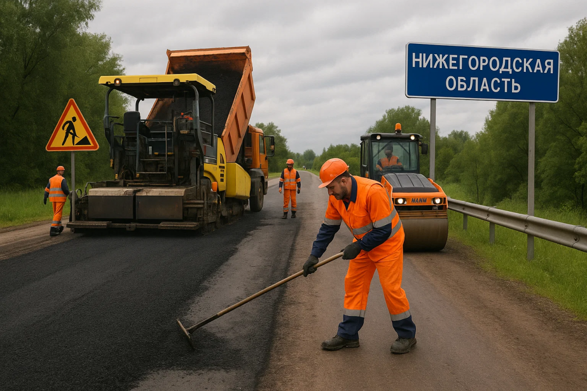 Контракт на капремонт трассы Р-158 в Нижегородской области расторгнут из-за срыва сроков