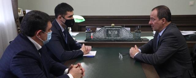 Юрий Бурлачко провел рабочую встречу с новым министром спорта Кубани