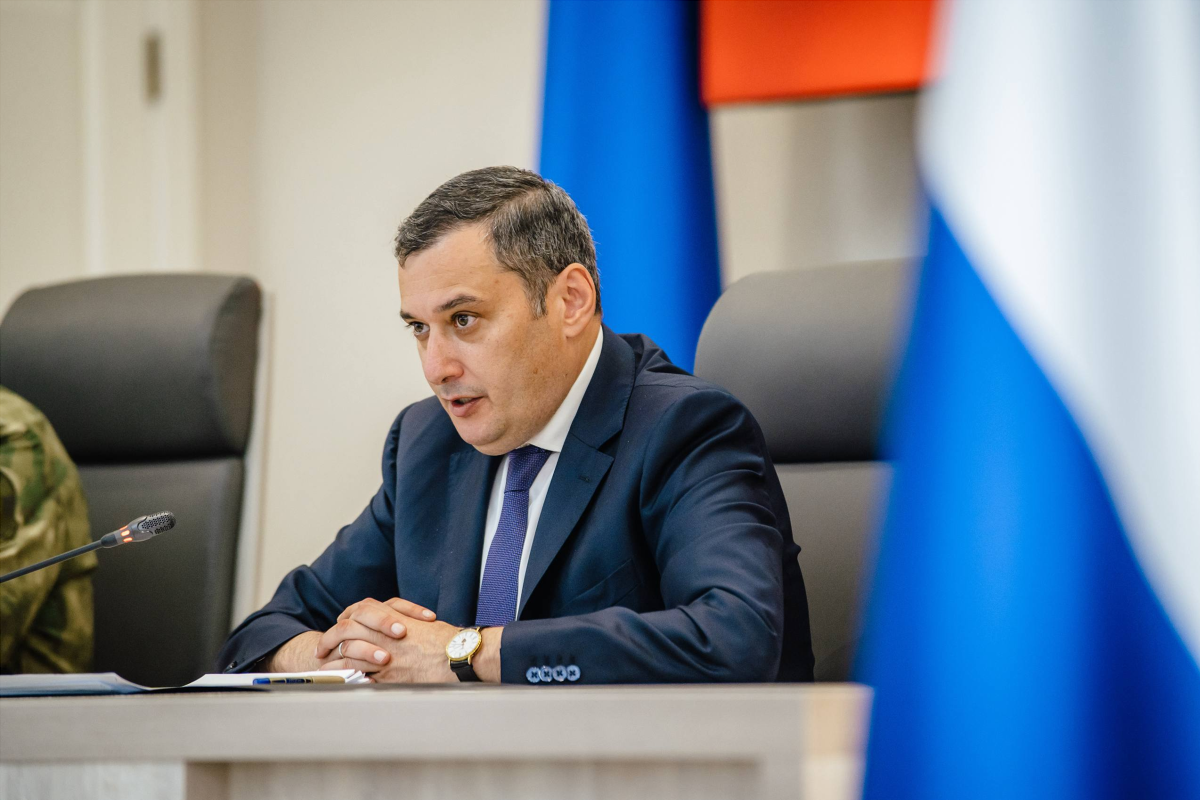 Врио губернатора Александр Хинштейн: Курская область получит более 40 млрд рублей на поддержку предпринимателей из приграничья