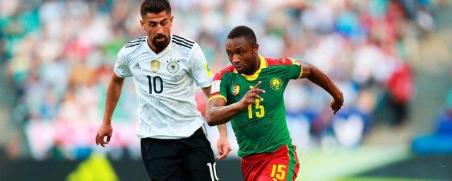 Сборная Германии победила Камерун в матче Кубка конфедераций