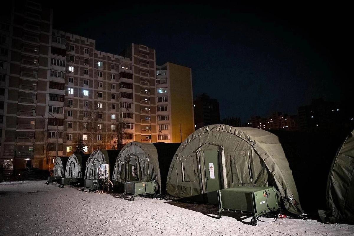 Киев покинули более 600 тысяч жителей из-за морозов