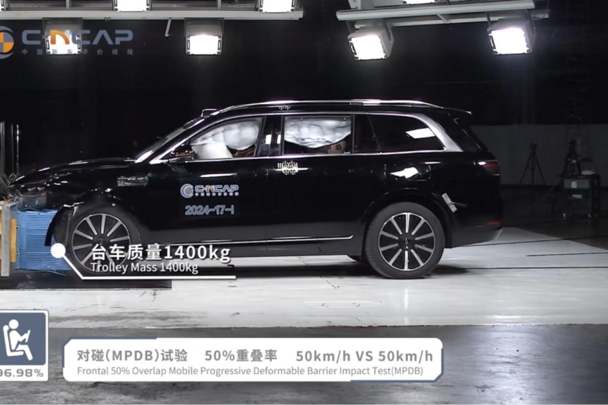 Huawei: Aito M9 обогнал BMW и Mercedes-Maybach в тесте на безопасность