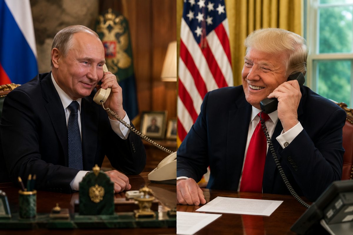 Час «откровенного» разговора: Путин и Трамп обсудили поездки спецпосланников и ситуацию на Украине