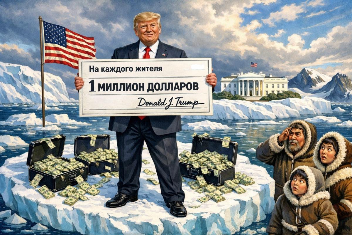 Миллион долларов каждому: Трамп готов платить за Гренландию. Согласятся ли датчане?