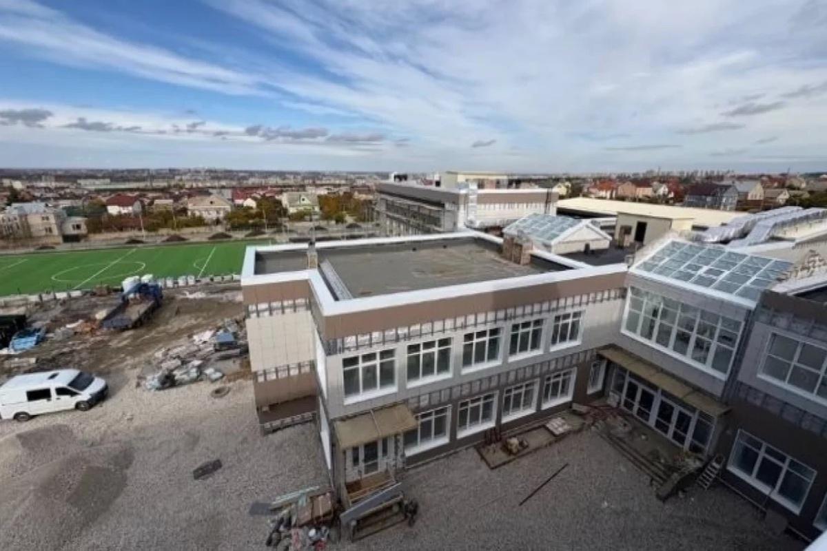 В Симферополе завершают строительство школы на 500 мест