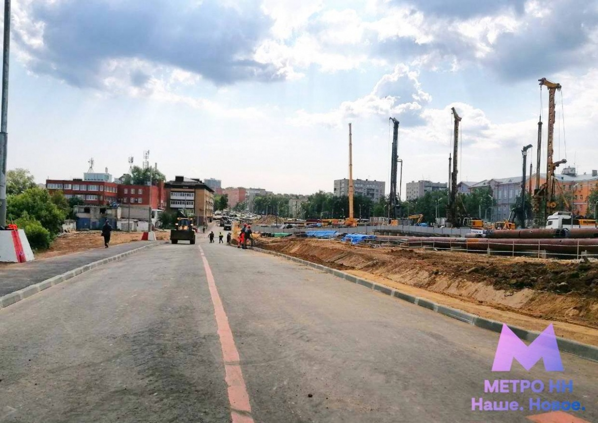 В Нижнем Новгороде открыли новую объездную дорогу вокруг площади Сенной