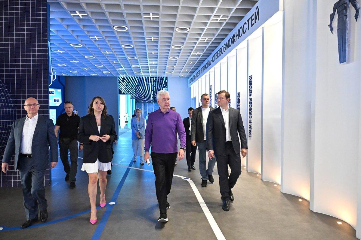 Концепцию проекта национального выставочного центра в Москве представил Сергей Собянин