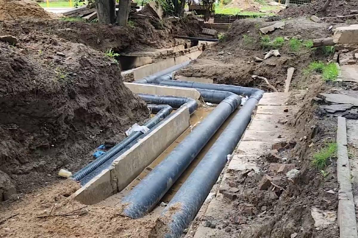 В поселке Тучково Рузского муниципального округа стартовала масштабная модернизация коммунальных сетей