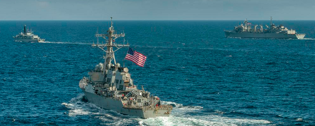 МИД России советует США держать свои корабли подальше от российских берегов