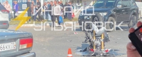 В результате смертельного ДТП в Ульяновске погиб мотоциклист