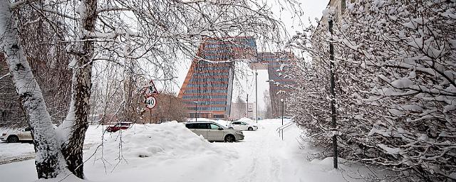 Текущая неделя в Новосибирске выдастся теплой, но снежной