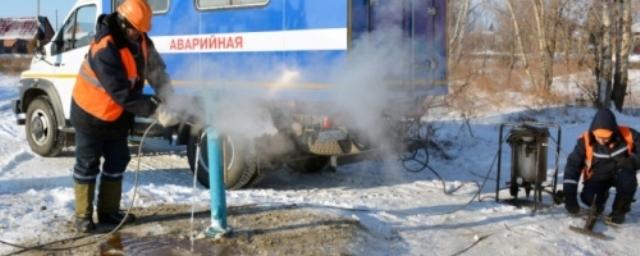 В Омской области замерзают колонки с водой