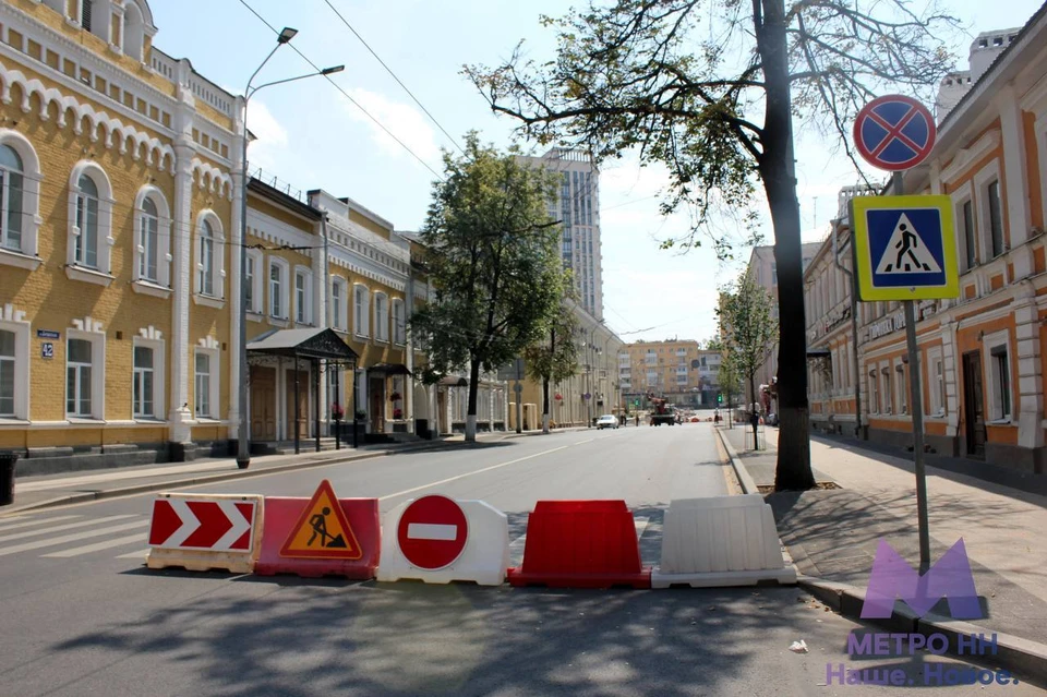 В Нижнем Новгороде могут запретить парковку вокруг строительства станции метро площадь Свободы