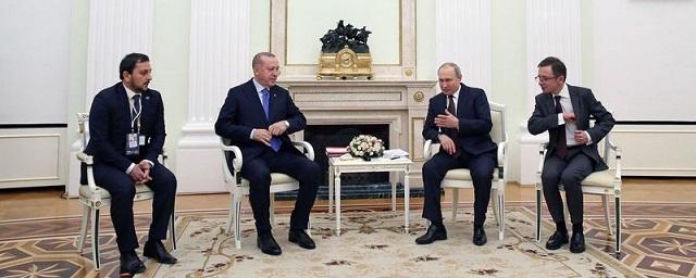 Путин и Эрдоган согласовали документ по урегулированию ситуации в Идлибе