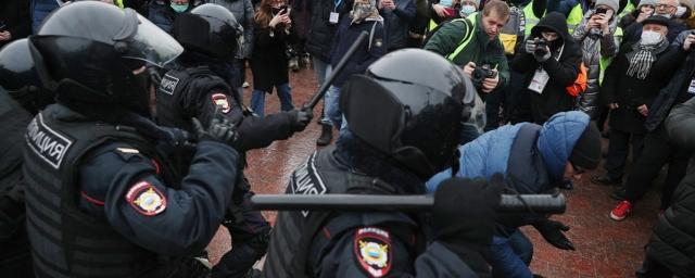 В МВД озвучили количество участников акции протеста в Москве