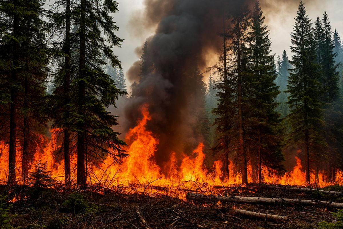 Международная помощь в тушении: как страны Ближнего Востока борются с огнём в Латакии