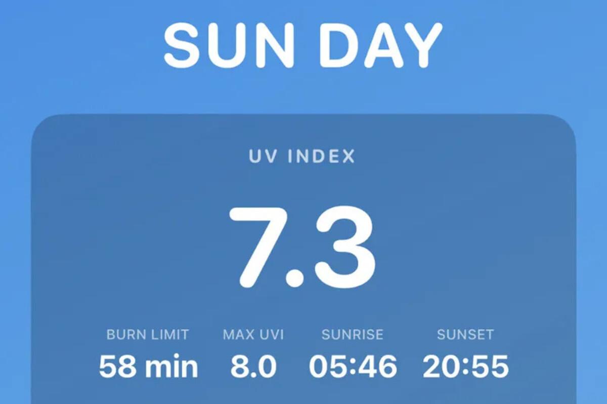 Было выпущено приложение, помогающее пользователям безопасно загорать и контролировать уровень витамина D в организме