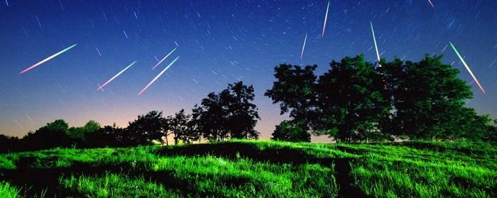В Шелеховском районе на выходных будут наблюдать за метеорами потока Персеиды