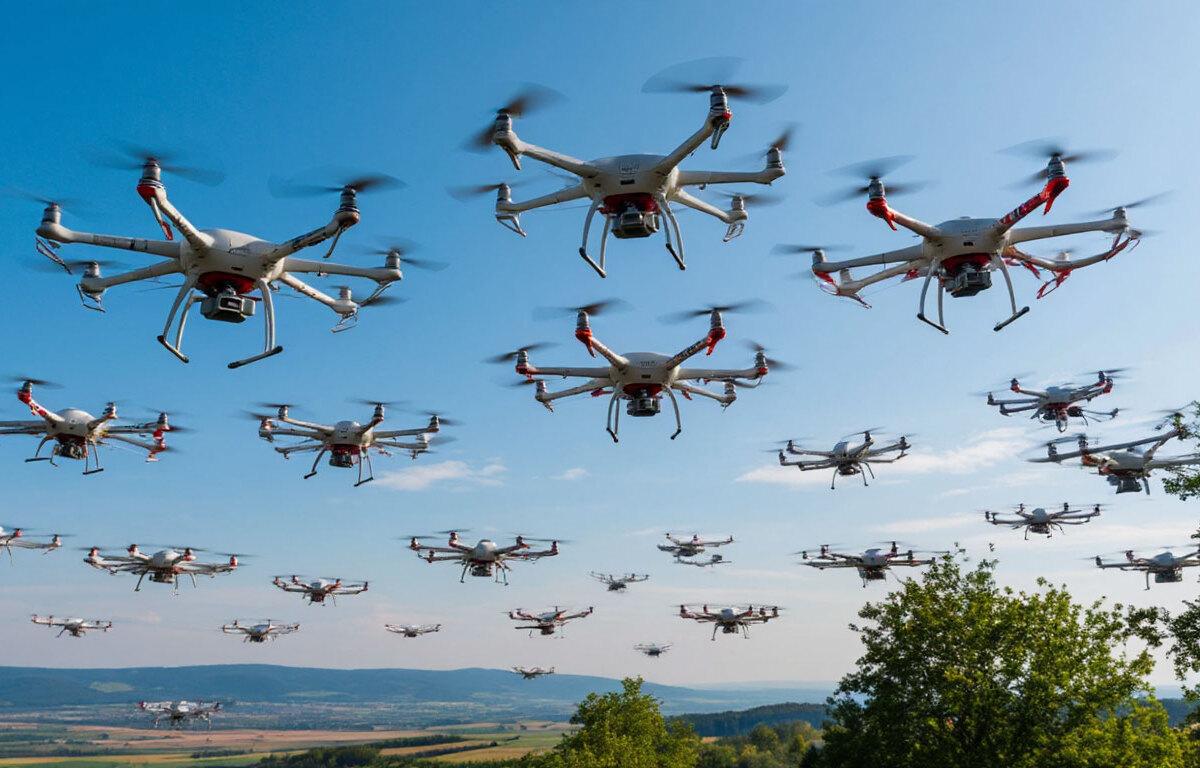 Над России за ночь уничтожили более 100 украинских беспилотников