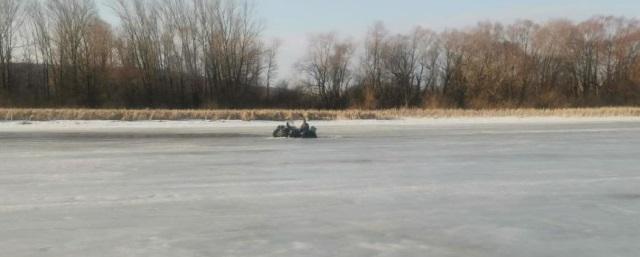 В Татарстане провалились под лед три человека, катавшихся по Волге на трицикле