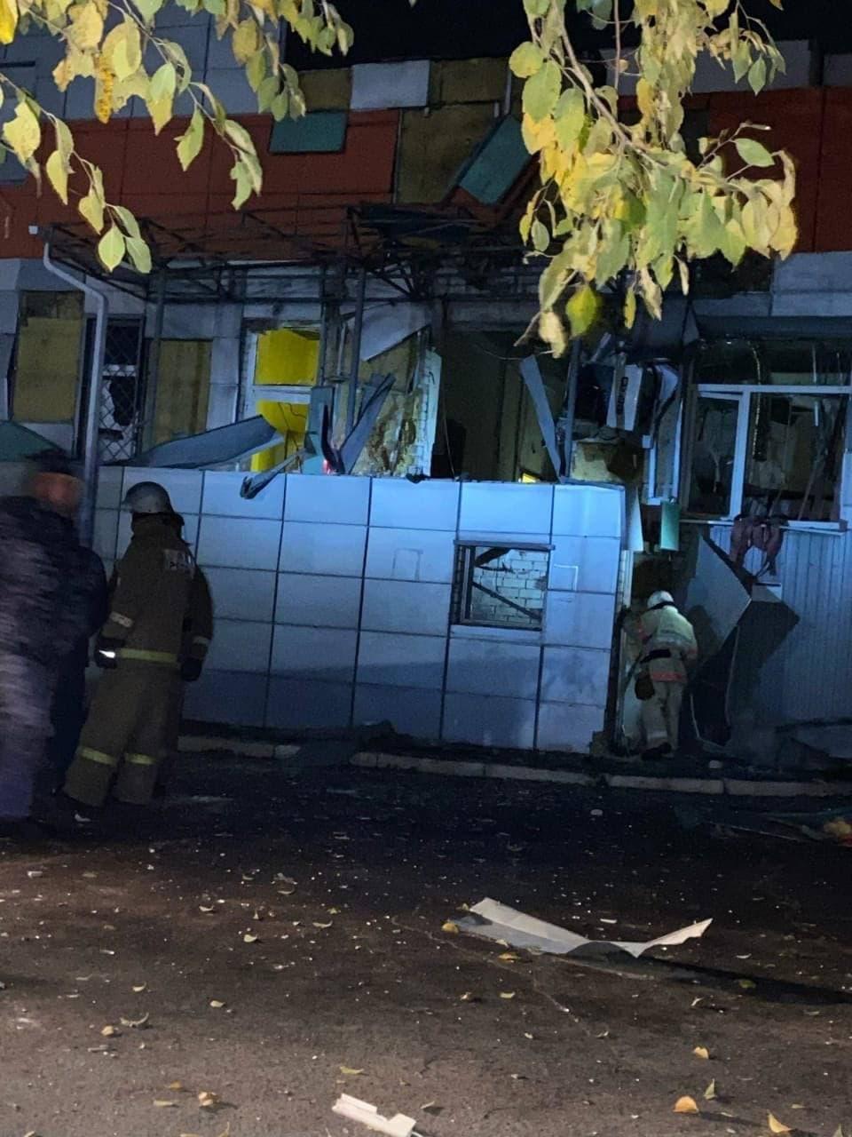 Взрыв в торговом центре в Воронежской области произошел не из-за утечки газа