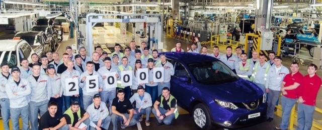 Петербургский завод Nissan произвел 250-тысячный автомобиль