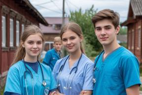 Студенты-медики из восьми регионов и Беларуси приступили к работе в больницах Альметьевска