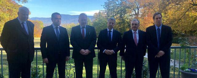 В Женеве завершилась встреча глав МИД Армении и Азербайджана