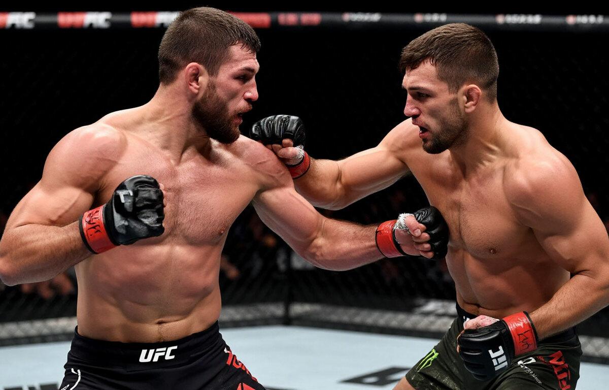 Ринат Фахретдинов из Мордовии завоевал чемпионский титул UFC Paris за 53 секунды