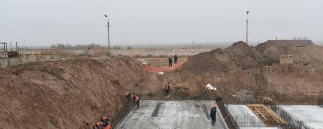 В Астрахани идет реконструкция северных очистных сооружений даже в новогодние праздники
