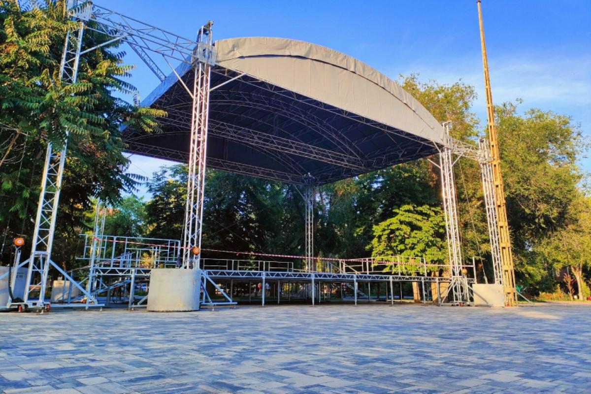 Официальное открытие новой сцены в Комсомольском саду Волгограда состоится в июле