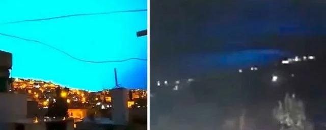 Перед землетрясением в Турции и Сирии в небе заметили голубую вспышку