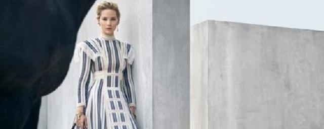 Дженнифер Лоуренс стала лицом новой рекламной кампании Dior