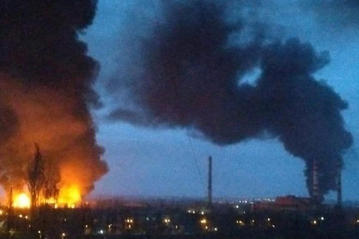 На юге Украине в Одессе в ночь на 25 января прогремела серия взрывов